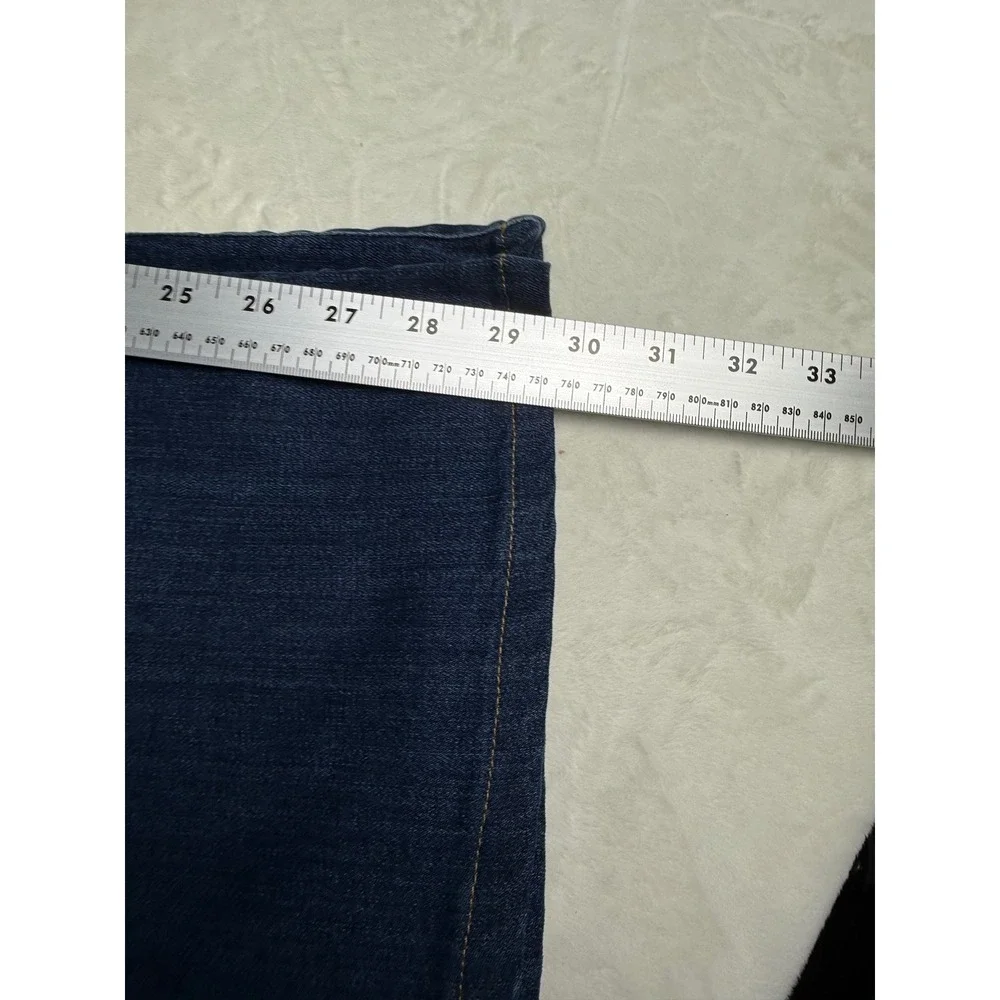 FRAME Le High Flare Jeans Dark Wash Denim High Rise Size 30